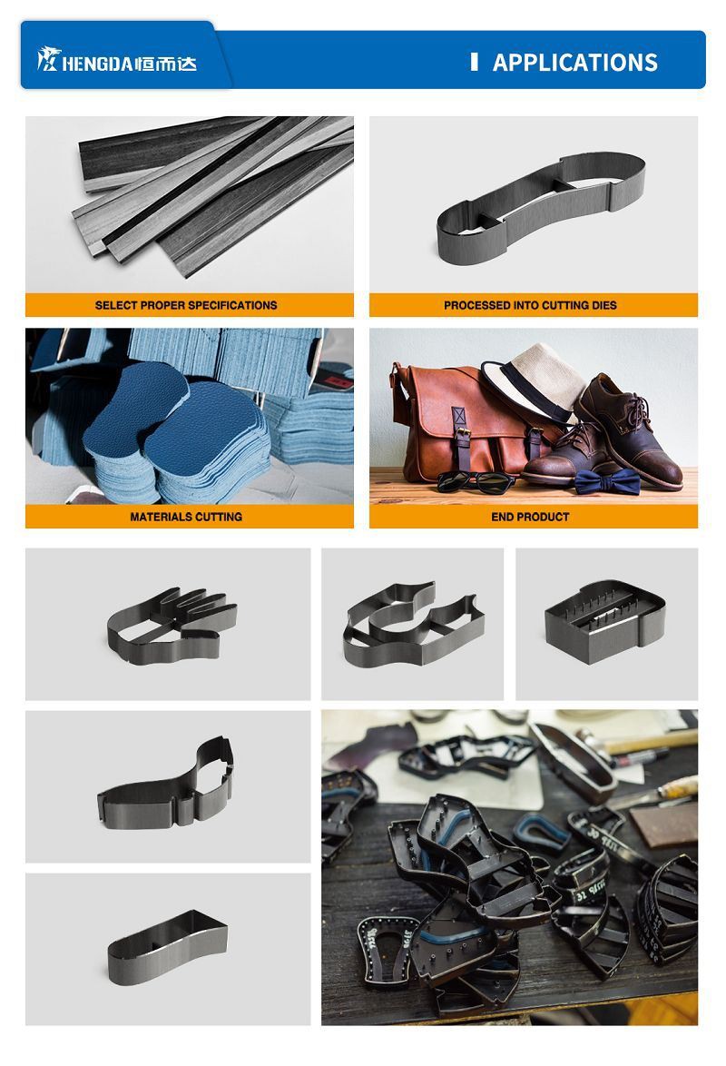 cutting die steel blade applications(001)